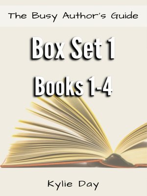 cover image of The Busy Author's Guide Box Set 1